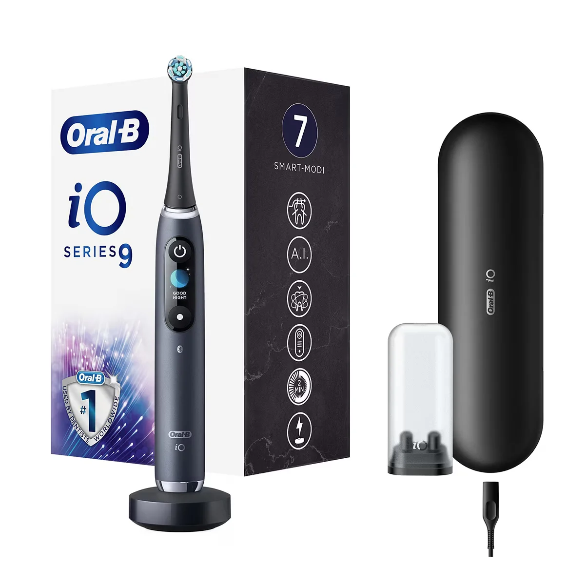Oral-b Io9 rechargeable Toothbrush Black