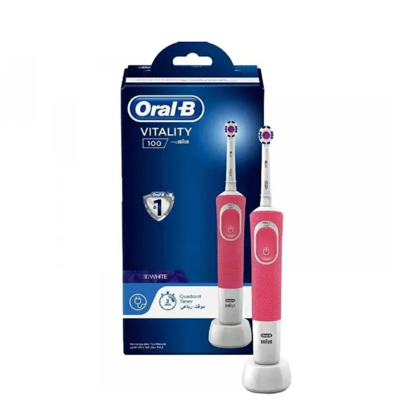 Зубная щетка электрическая Oral-B Vitality 100 Rechargeable розовая
