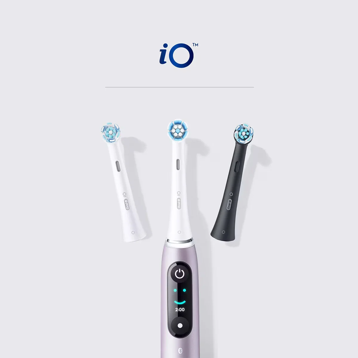 Насадки для электрической зубной щетки Oral-B Io черные 2 шт.