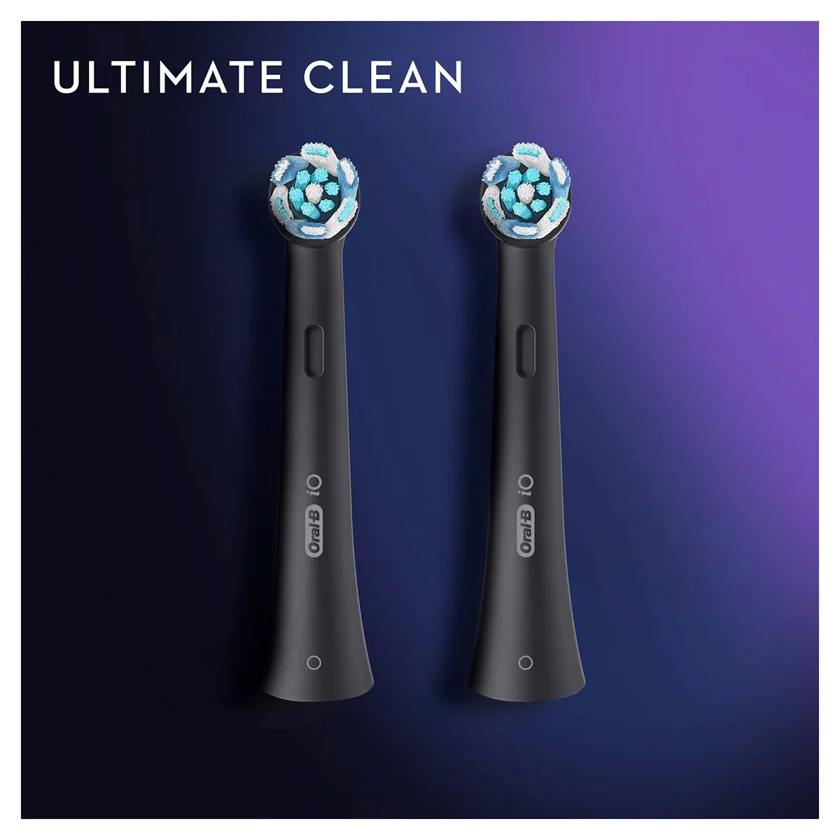 Насадки для электрической зубной щетки Oral-B Io черные 2 шт.
