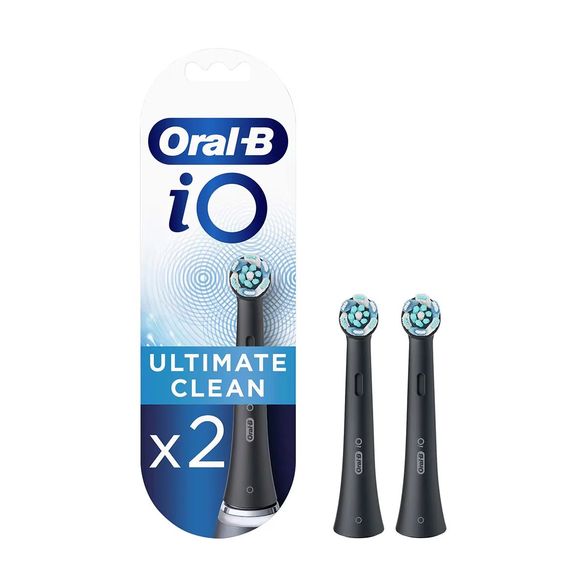 Насадки для электрической зубной щетки Oral-B Io черные 2 шт.