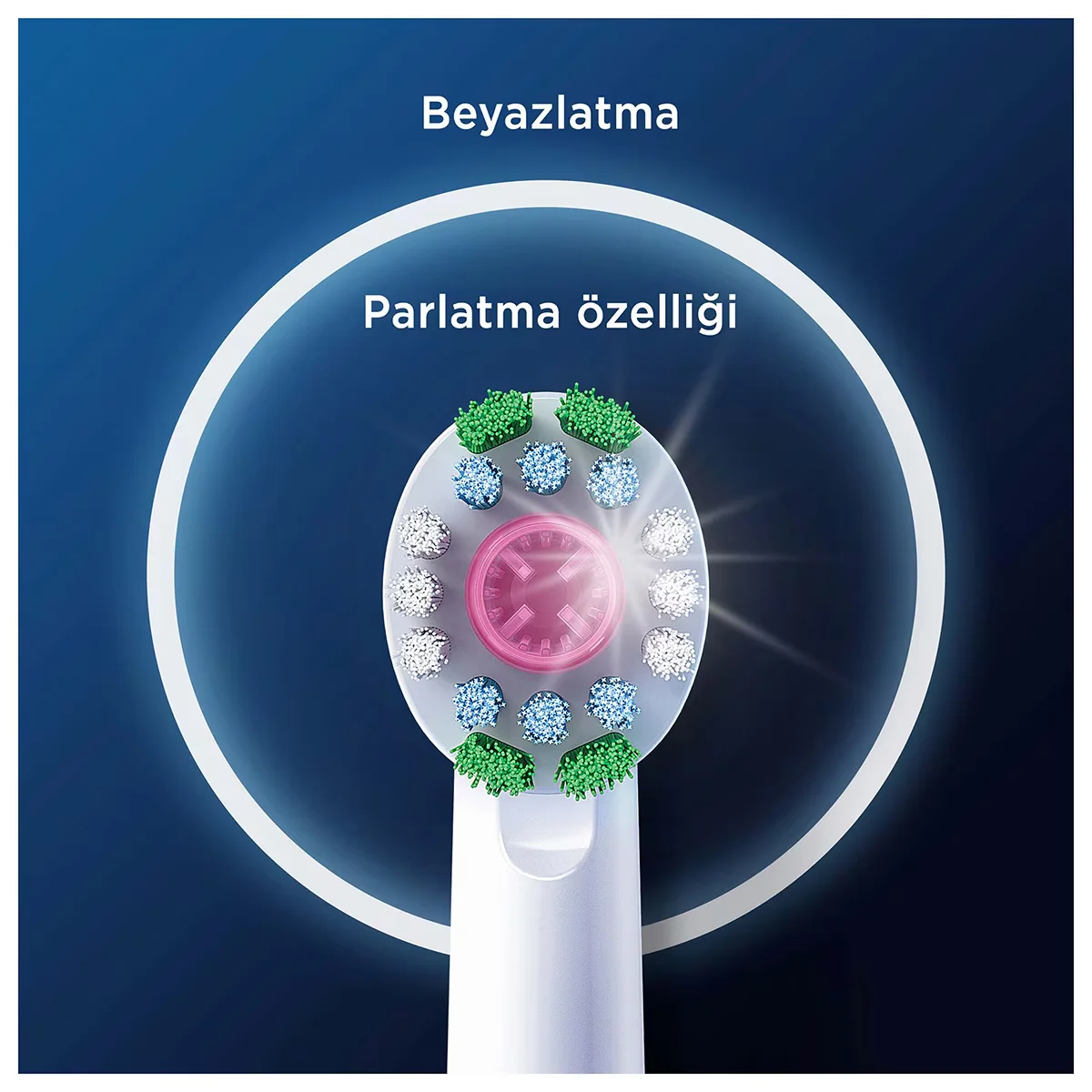 Oral-B Ersatzbürstenköpfe für weiße Zahnbürsten - 2er Pack
