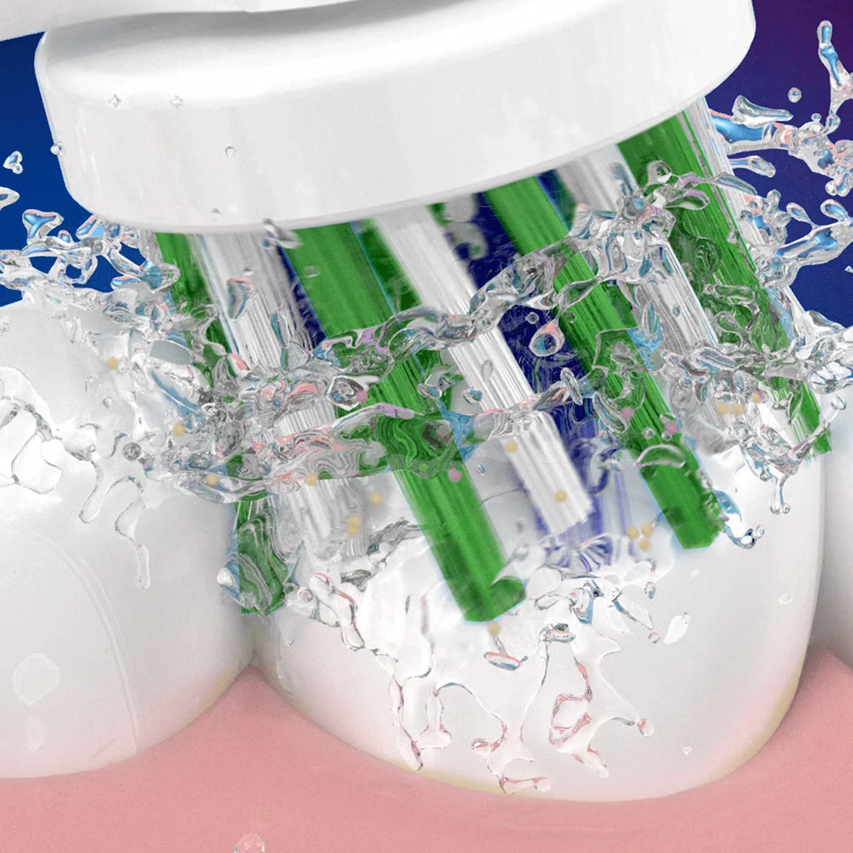 Oral-B Ersatzbürstenköpfe für weiße Zahnbürsten - 2er Pack