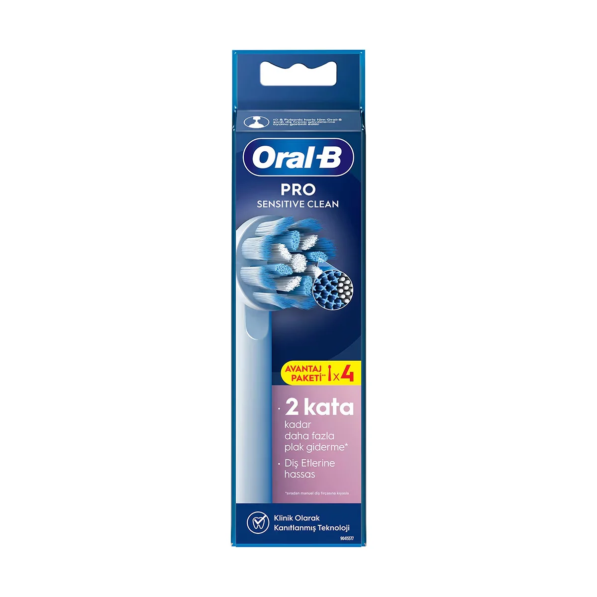 Oral-b Sensitive Ultrathin Toothbrush Replacement Head 4 pcs