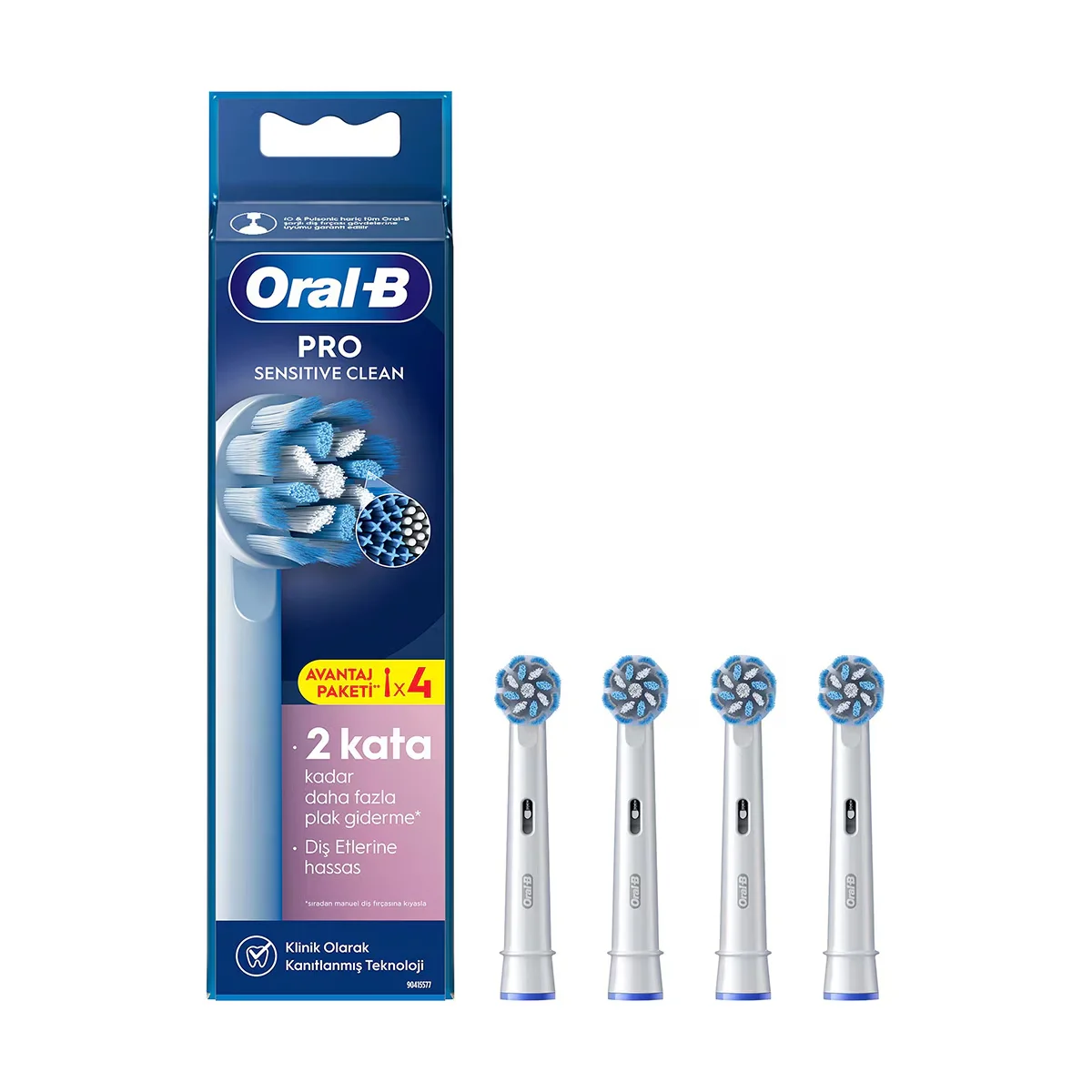 Oral-B رأس بديل لفرشاة الأسنان أورال-بي سينسيتيف ألترا ثين، 4 قطع