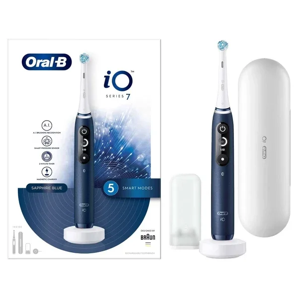 Oral-b Io 7 rechargeable Toothbrush Navy Blue