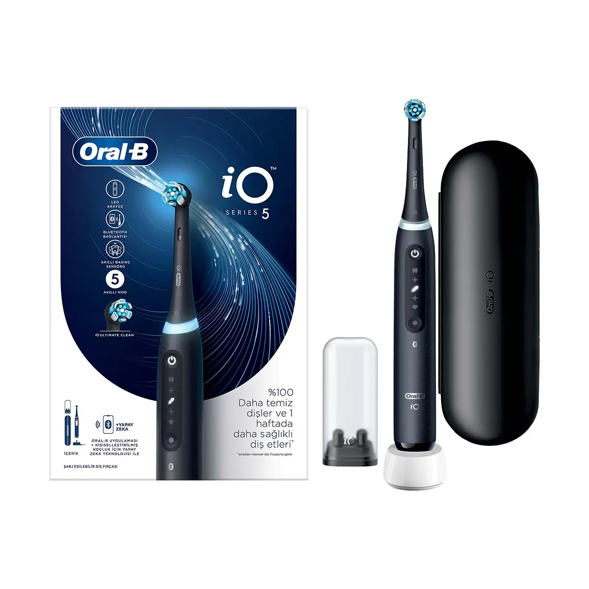 Oral-b İo5 rechargeable Toothbrush Black