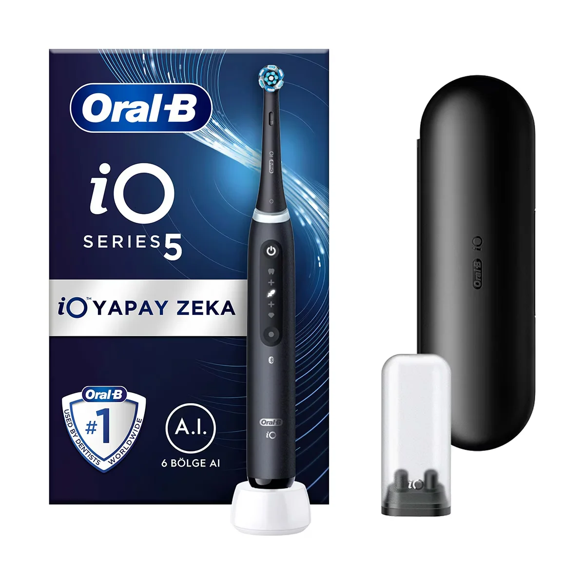Зубная щетка Oral-B iO5 аккумуляторная черная