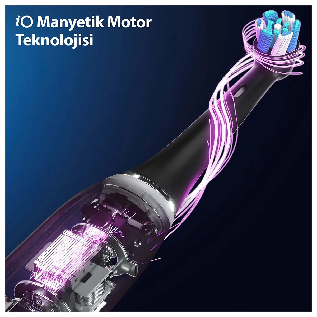 Oral-B iO10 Schwarze Elektrische Zahnbürste