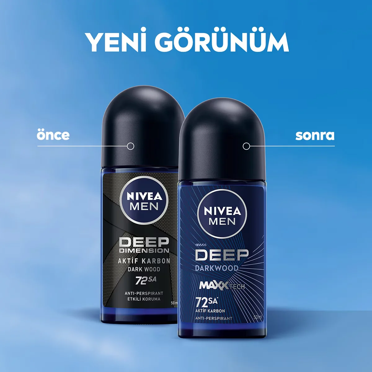 Nivea Men Deep Dimension Roll-On 50ml