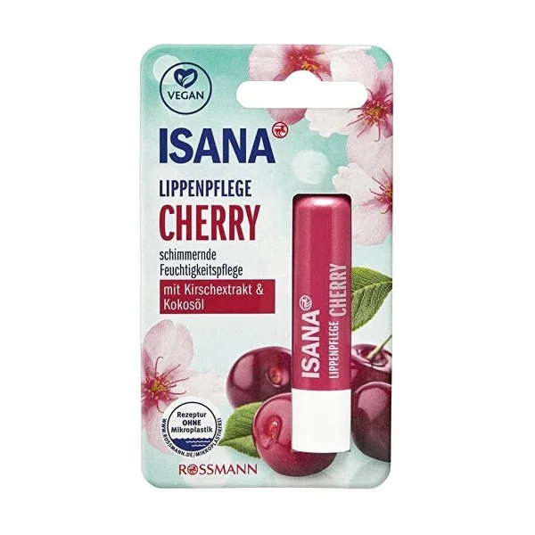 Isana Lip Balm Cherry Extract And Coconut 4.8 gr