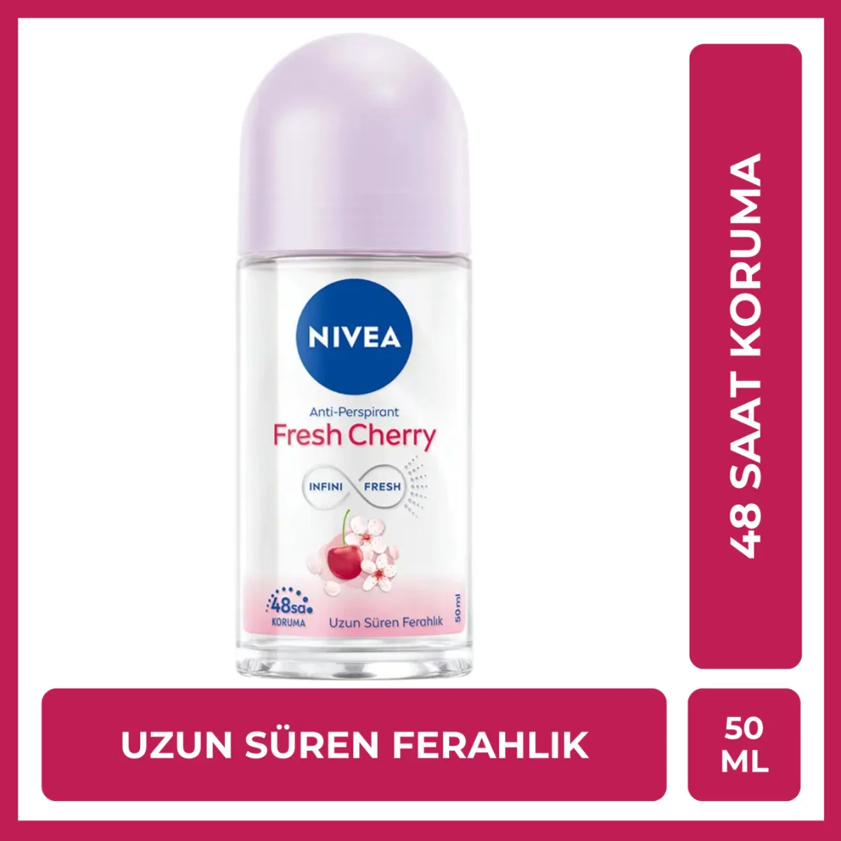 Nivea Fresh Cherry Women Roll-on 50 ml