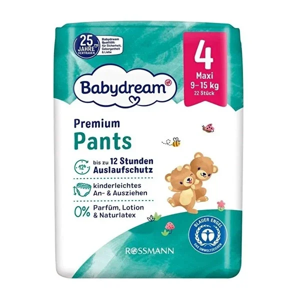 Babydream Baby Diaper Panties Size 4 22 pcs
