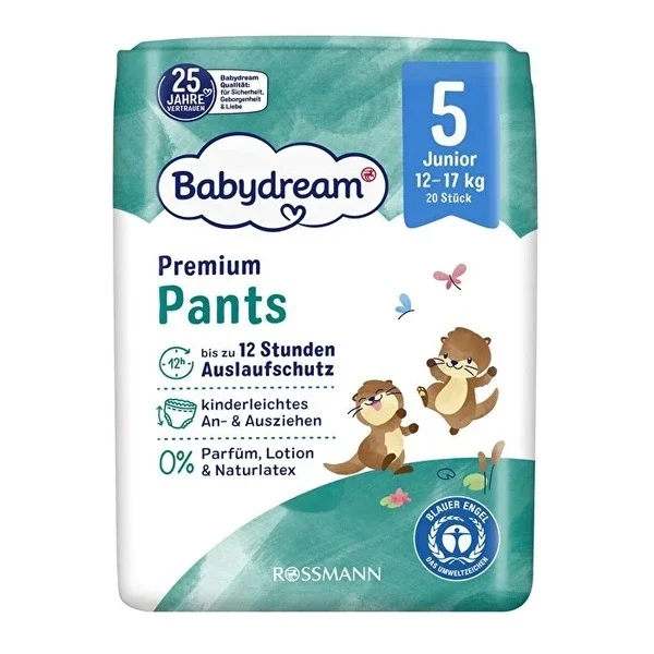 Babydream Baby Diaper Panties Size 5 20 pcs