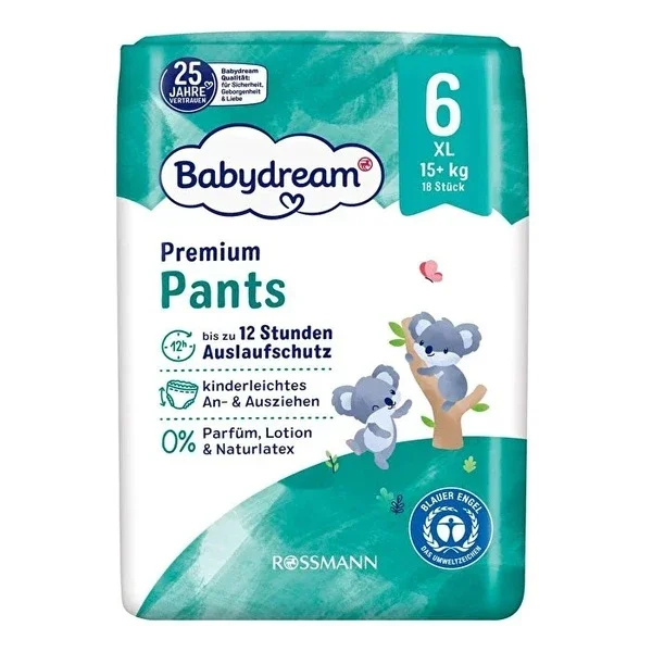 Babydream Diaper Panties XL 18 pcs