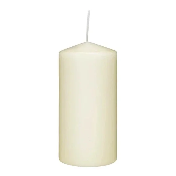 Rubin Licht Champagne Candle 120x60 mm