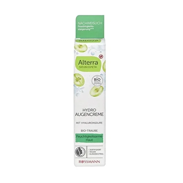 Alterra Water Based Eye Cream Grape & White Tea 15 ml