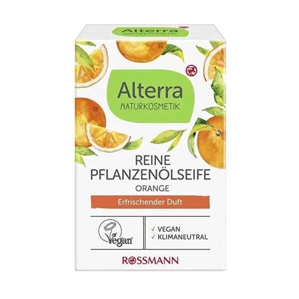 Alterra Herbal Soap 100% Natural Orange Oil 100 g