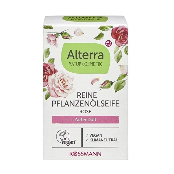 Alterra Herbal Soap 100% Natural - Rose Flower Essence 100 g