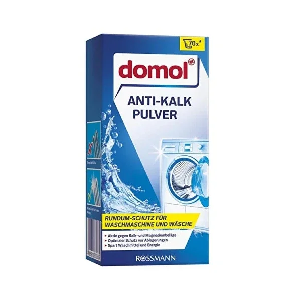 Domol Anti-Limescale Powder Special for Laundry and Washing Machines, Color Protection 900 gr