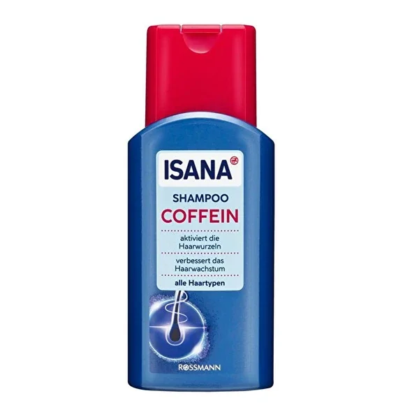 Isana Shampoo Caffeine, Helps Hair Growth 250 ml