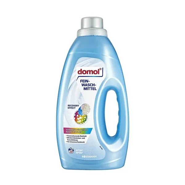 Domol Liquid Detergent For Delicate and Coloured Laundry 30 Washes 1500 ml