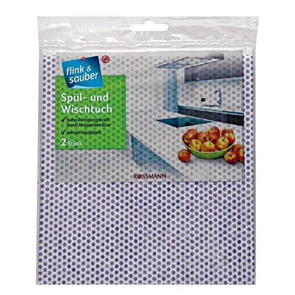 Flink & Sauber Kitchen Cloth 2-Pack 35x38 cm