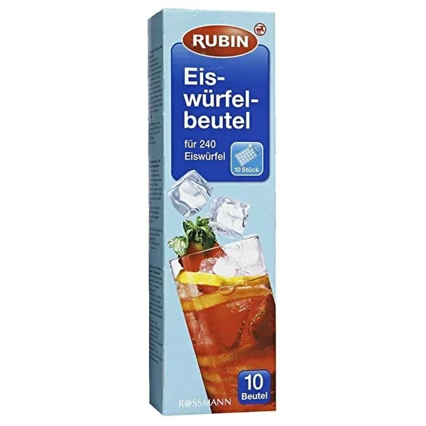 Rubin Ice Cube Bag 10 Pack