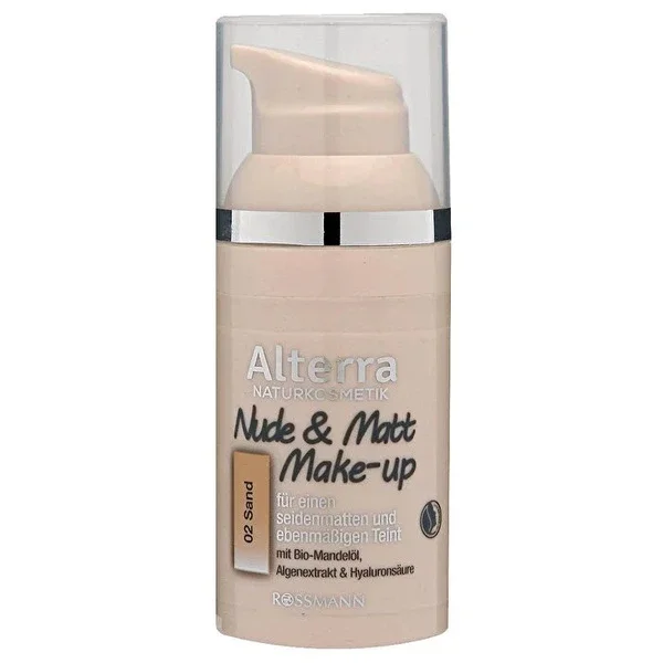 Alterra Matte Foundation No:02 Sand 30 ml