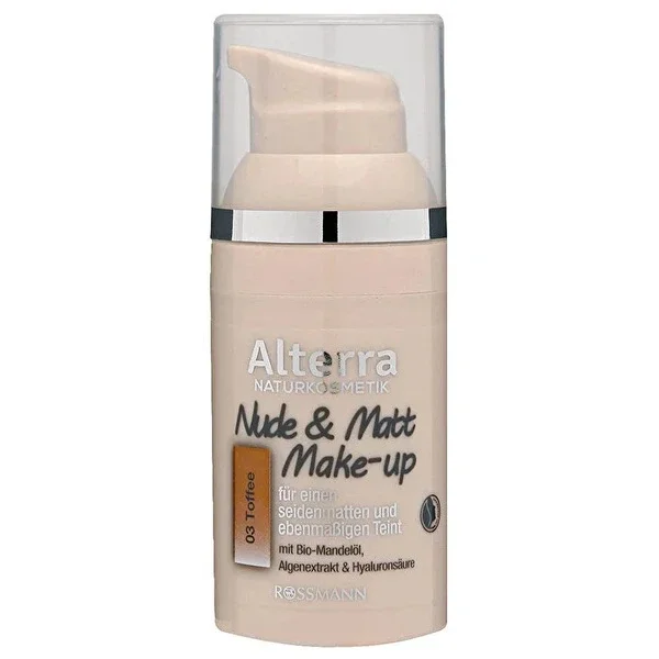 Alterra Matte Foundation No:03 Toffee 30 ml