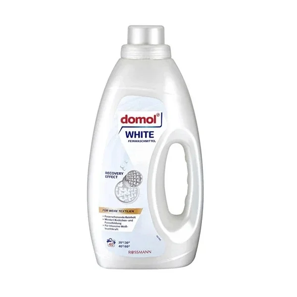 Domol White Special Laundry Detergent 40 Washing Machine Use 1500 ml