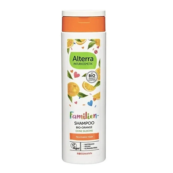 Alterra Shampoo Organic Orange & Organic Kiwi Extract 300 ml