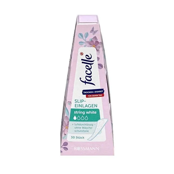 Facelle Daily Pad String White 30's