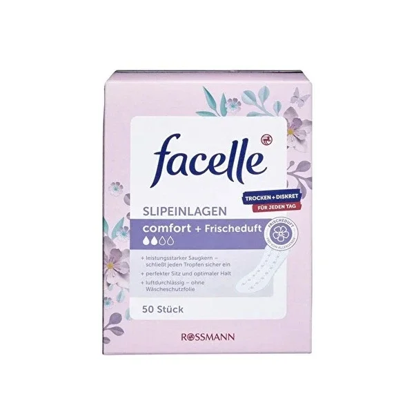 Facelle Daily Pads Normal, Fresh Scented 50 pcs