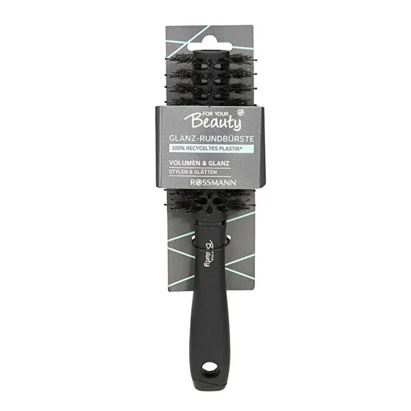 For Your Beauty Blow Dryer Brush Frankfurt Model, Round, Black