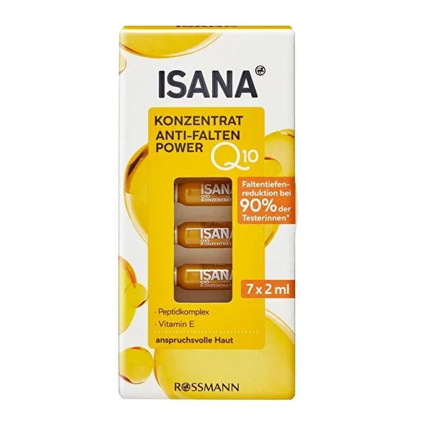 Isana Care Ampoule Q10 anti-wrinkle 7 x2 ml