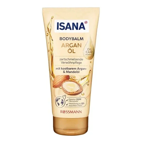 Isana Body Lotion Argan and Almond Oil 200 ml