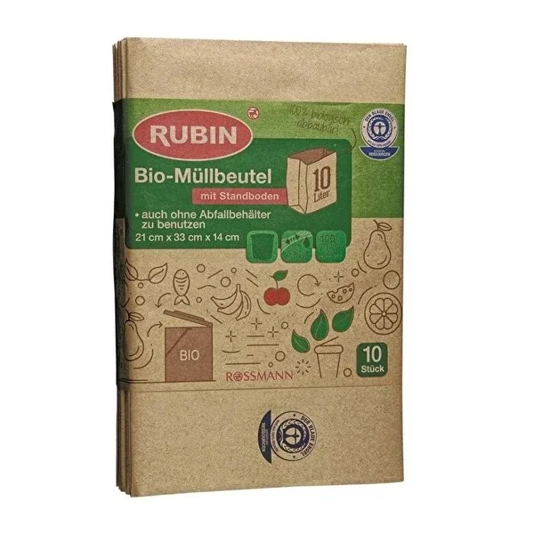 Rubin Trash Bag 10L 10 Pack