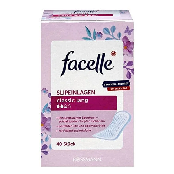 Facelle Classic Long Daily Pads 40 pcs