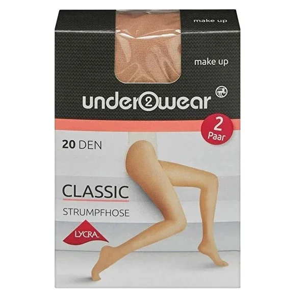 Lycra Tights & Thin Socks for Large Size 44/46 - Skin Color