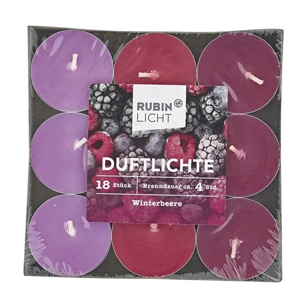Rubin Licht Scented Candle Winter Fruits 18 pcs