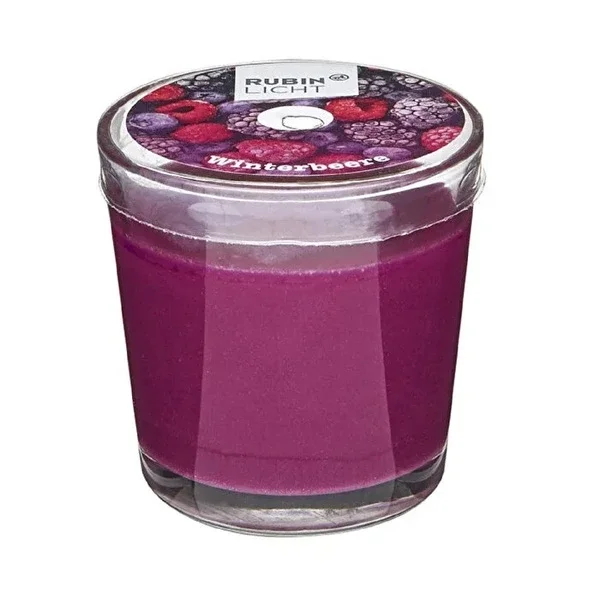 Rubin Licht Winter Fruit Scented Candle - 25 Hour Burn Time