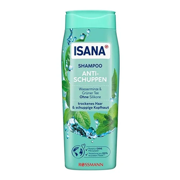 Isana Shampoo Water Mint And Aventurine 300 ml