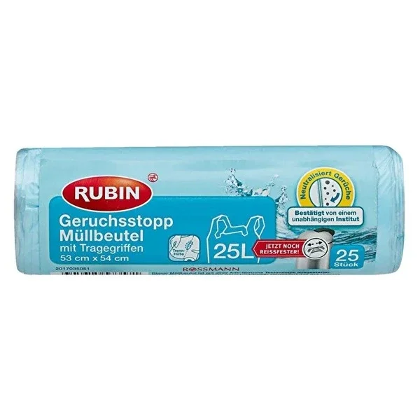 Rubin Garbage Bag Odor Trap - 25 Liter 53x54 cm 25's