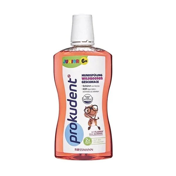 Prokudent Mouthwash for Children 6 Years and Up, Forest Fruit Flavor 500 ml