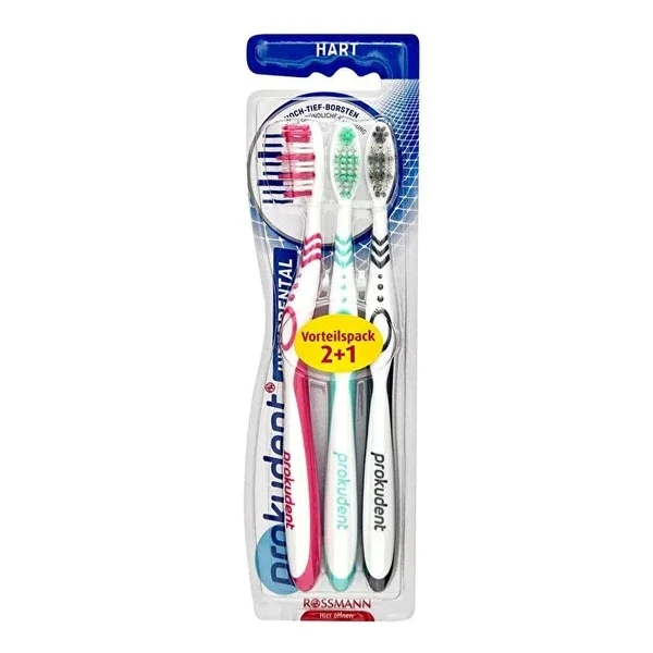 Prokudent Toothbrush Hard 3 pcs