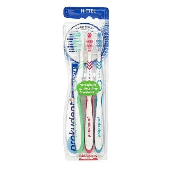 Prokudent Toothbrush Medium 3-Pack