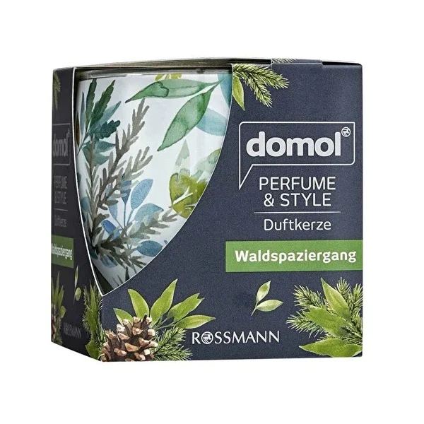 Domol 150g Scented Candle - Fresh-Spicy Pine Aroma & Odor Neutralizer