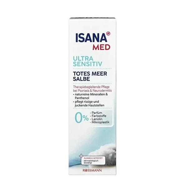 Isana Med Body Cream Dead Sea Salt 150 ml
