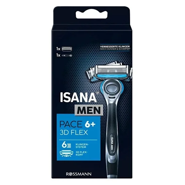 Isana Men Razor 6 Blade 1 pcs